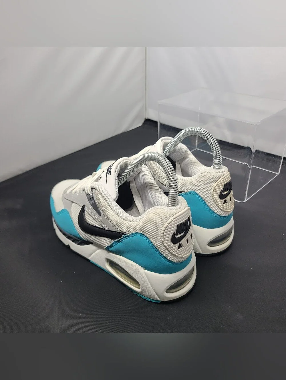 Nike Air Max Correlate 'White Turquoise Blue' Girls Size 5.5